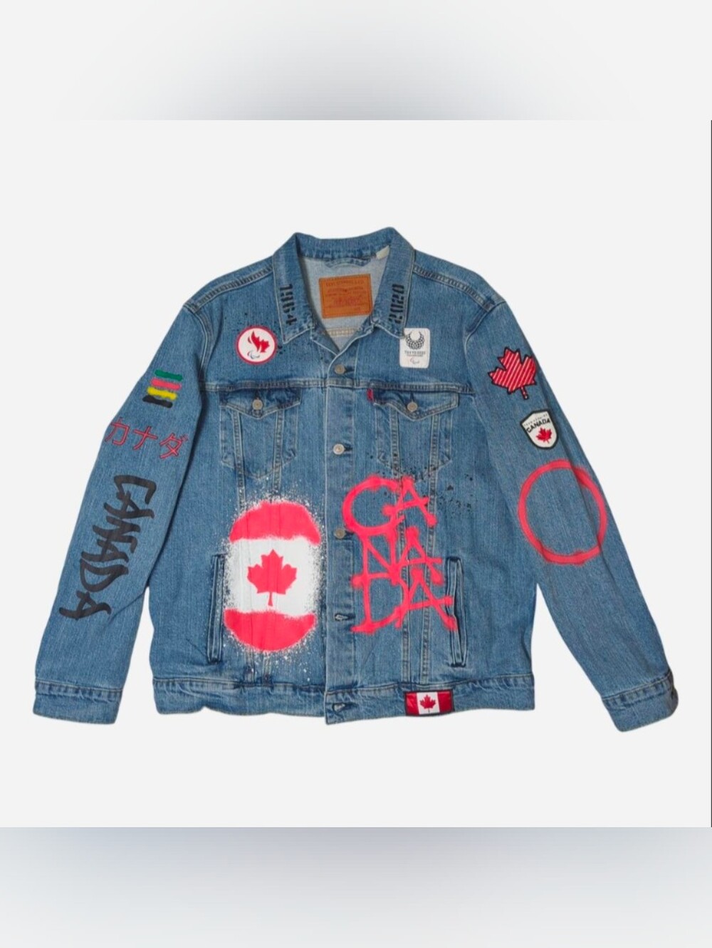 Hudson's Bay x Levi's 2020 Team Canada Tokyo Olympics closing ceremony Size 2XL